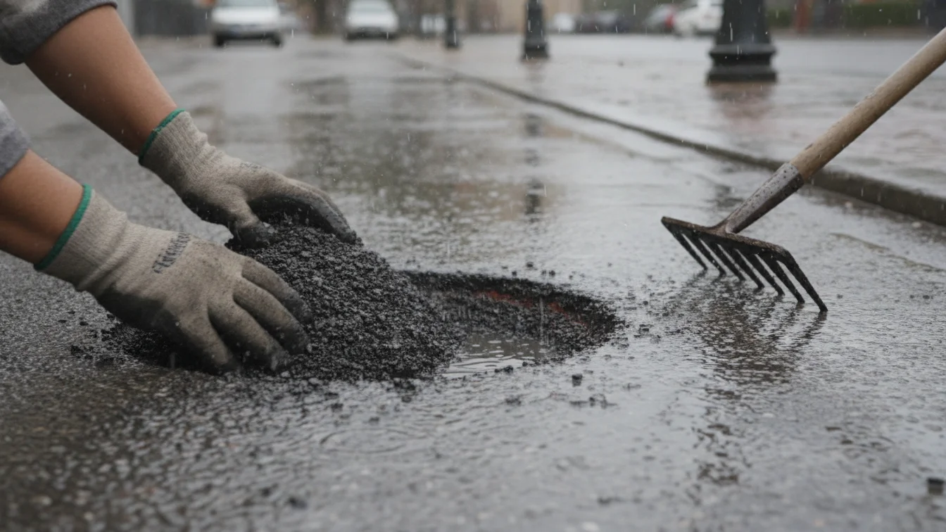 Comparación entre bacheo permanente y parcheo temporal en una vialidad